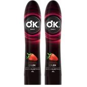 Okey Kayganlaştırıcı Jel - Çilek Özlü 100 ml (2 paketi)