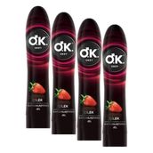Okey Kayganlaştırıcı Jel - Çilek Özlü 100 ml (4 paketi)