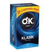 Okey Klasik 20'li3 Adet Prezervatif