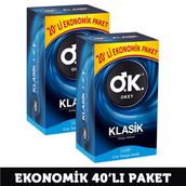 Okey Klasik 40'lı Prezervatif