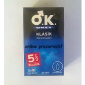 Okey Klasik 60 Adet Normal Prezervatif
