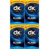 Okey Klasik Prezervatif 4 x 20'li