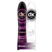 Okey Nirvana 100 ml Uyarıcı Jel + Okey Zero 100 ml Kayganlaştırıcı Jel