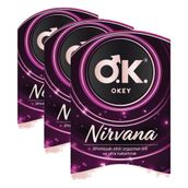Okey Nirvana 20'li Ekonomik Prezervatif (3 paketi)