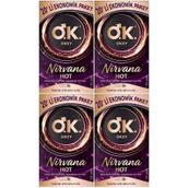 Okey Nirvana Hot Prezervatif, 80 Adet, Ekonomik Paket