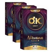 Okey Nirvana Sens Prezervatif 8 Adet (3 paketi)