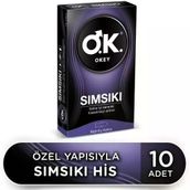 OKEY Okey Prezervatif 10 Adet - Sımsıkı