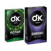 Okey Prezervatif Rötar 10 Lu + Sımsıkı 10 Lu