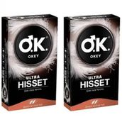 Okey Ultra Hisset 10'lu 2 Kutu Prezervatif