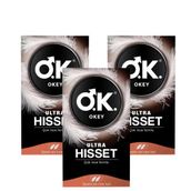 Okey Ultra Hisset Prezervatif 10'lu x3