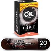 OKEY Ultra Prezervatif 20'li Ekonomik Paket