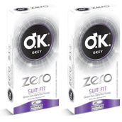 Okey Zero Slim Fit 10'lu Prezervatif (2 paketi)