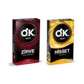 Okey Zirve Prezervatif 10'lu+Okey Hisset Prezervatif 10'lu