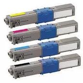 Oki C301 A+Plus 1 Takım 4 Renk Muadil Toner