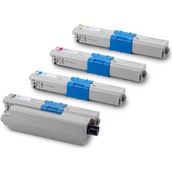 Oki C301 Y Sarı Muadil Toner
