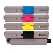 Oki C310/510/C530/C561/44469752 4 Renk Takım Muadil Toner