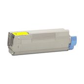 Oki C532 46490629 Yüksek Kapasiteli Sarı Muadil Toner