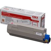 Oki C5850-43865742 Kırmızı Toner