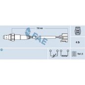 Oksıjen Sensoru (katalızator Sonrası) W204 11-14 W212 09-13 C207 10-13 R172 11- - Fae 77339