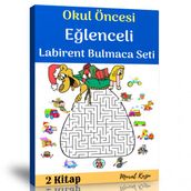 Okul Öncesi Eğlenceli Labirent Bulmaca Kitap Seti 2 Fasikül Kitap