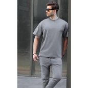 Okulcu Baba Erkek Oversize Kısa Kollu Yazlık Pijama Takımı