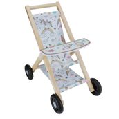 Okutan Hobi ÇG71 Ahşap Bebek Arabası