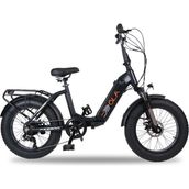 Ola Electrofold EFD1 Carbon Design 20 inç Mat Siyah Katlanabilir Elektrikli Bisiklet