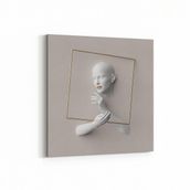 Olla 10005K 3 Boyut Görsel Kare 25x25 cm Kanvas Tablo
