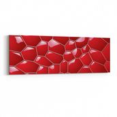 Olla 10042YI Abstract 3 Boyut Görsel Yatay İnce 90x30 cm Kanvas Tablo