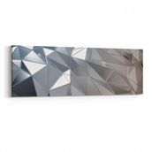 Olla 10079YI Abstract Görsel Yatay İnce 90x30 cm Kanvas Tablo