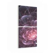 Olla 10106K2D Abstract Görsel Kare 2 Parça Dikey 30x65 cm Kanvas Tablo