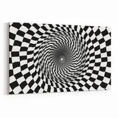Olla 10239Y Abstract Girdap Görsel Yatay 30x20 cm Kanvas Tablo