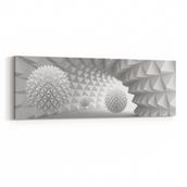 Olla 10429YI Abstract Tünel Görsel Yatay İnce 90x30 cm Kanvas Tablo