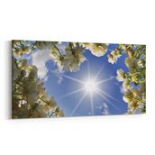 Olla 10789YD Ağaç Görseli Yatay Dar 60x30 cm Kanvas Tablo