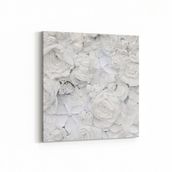 Olla 11588K Çiçek Görseli Kare 25x25 cm Kanvas Tablo