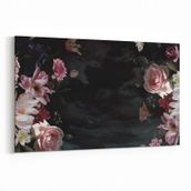 Olla 11770Y Çiçek Görseli Yatay 30x20 cm Kanvas Tablo