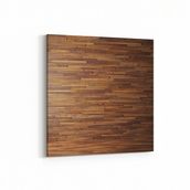 Olla 12041K Ahşap Desen Görseli Kare 25x25 cm Kanvas Tablo