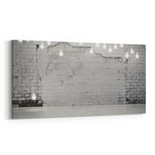 Olla 12436YD Beton Görseli Yatay Dar 60x30 cm Kanvas Tablo