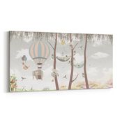 Olla 12752YD Çocuk Odası Görseli Yatay Dar 60x30 cm Kanvas Tablo