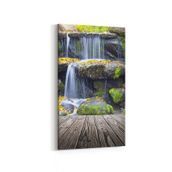 Olla 13310DD Doğa Manzara Görseli Dikey Dar 30x60 cm Kanvas Tablo