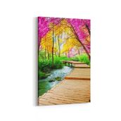 Olla 13359D Doğa Manzara Görseli Dikey 20x30 cm Kanvas Tablo