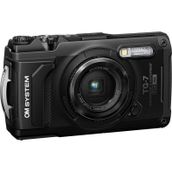 OM System Tough TG-7 Su Altı Siyah Fotoğraf Makinesi