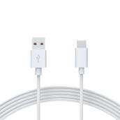 Omars Beyaz USB Type-C 3A Şarj ve Data Kablosu