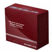 Omnipazar 33x33 cm 100 Adet 1/8 Garson Katlama Bordo Servis Peçetesi