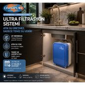 Omnipure Crystalclear Mini UF Membran Direk Akış Su Arıtma Cihazı