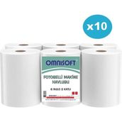 Omnisoft 10 Koli 21 cm Fotoselli Hareketli Kağıt Havlu 60 Rulo