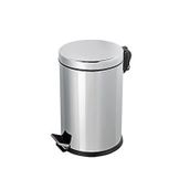 Omnisoft PLX3700-308 8 L Krom Paslanmaz Pedallı Çöp Kovası