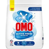 Omo Active Fresh Beyazlar İçin 4.5 kg Toz Çamaşır Deterjanı