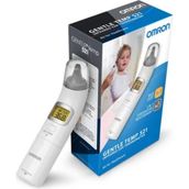 Omron Gelişmiş, Hassas 1 Saniyelik Ölçüm; Gentle Temp 521, 3'ü 1 Arada Kulaktan Ateş Ölçer - Beyaz
