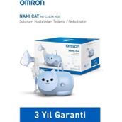 Omron Nami Cat Çocuklara Uygun Kompresörlü Nebulizatör